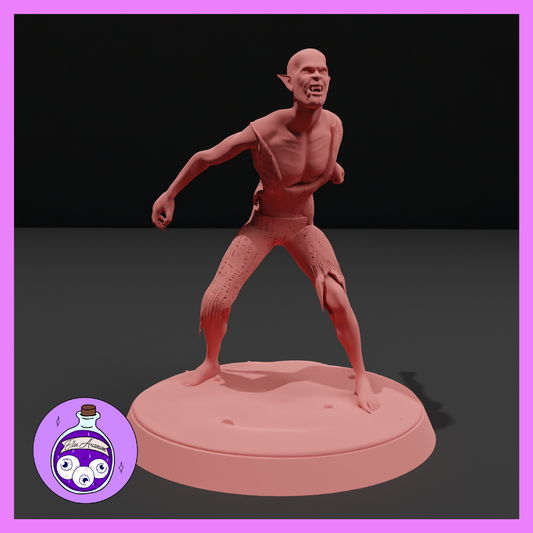 Ella's Arcanum - RPG Essentials #1 - Vampire Spawn - 2 Poses - DnD/Pathfinder/TTRPG Figure