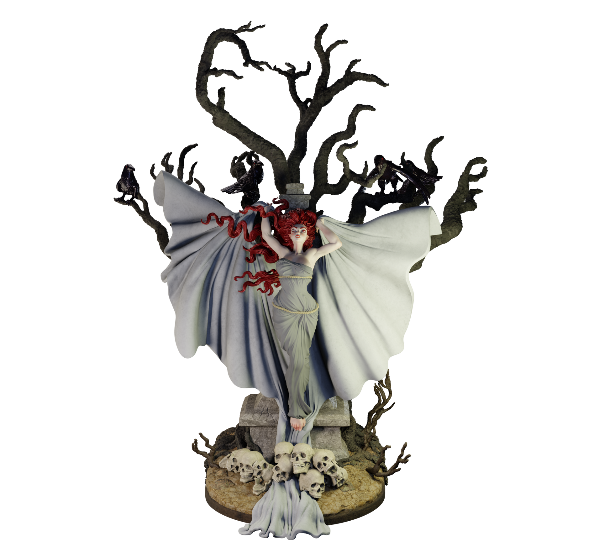 Alain Viesca - Vampire (Lure) - 32/75/120mm Figure/Diorama - Helios3DPrinting