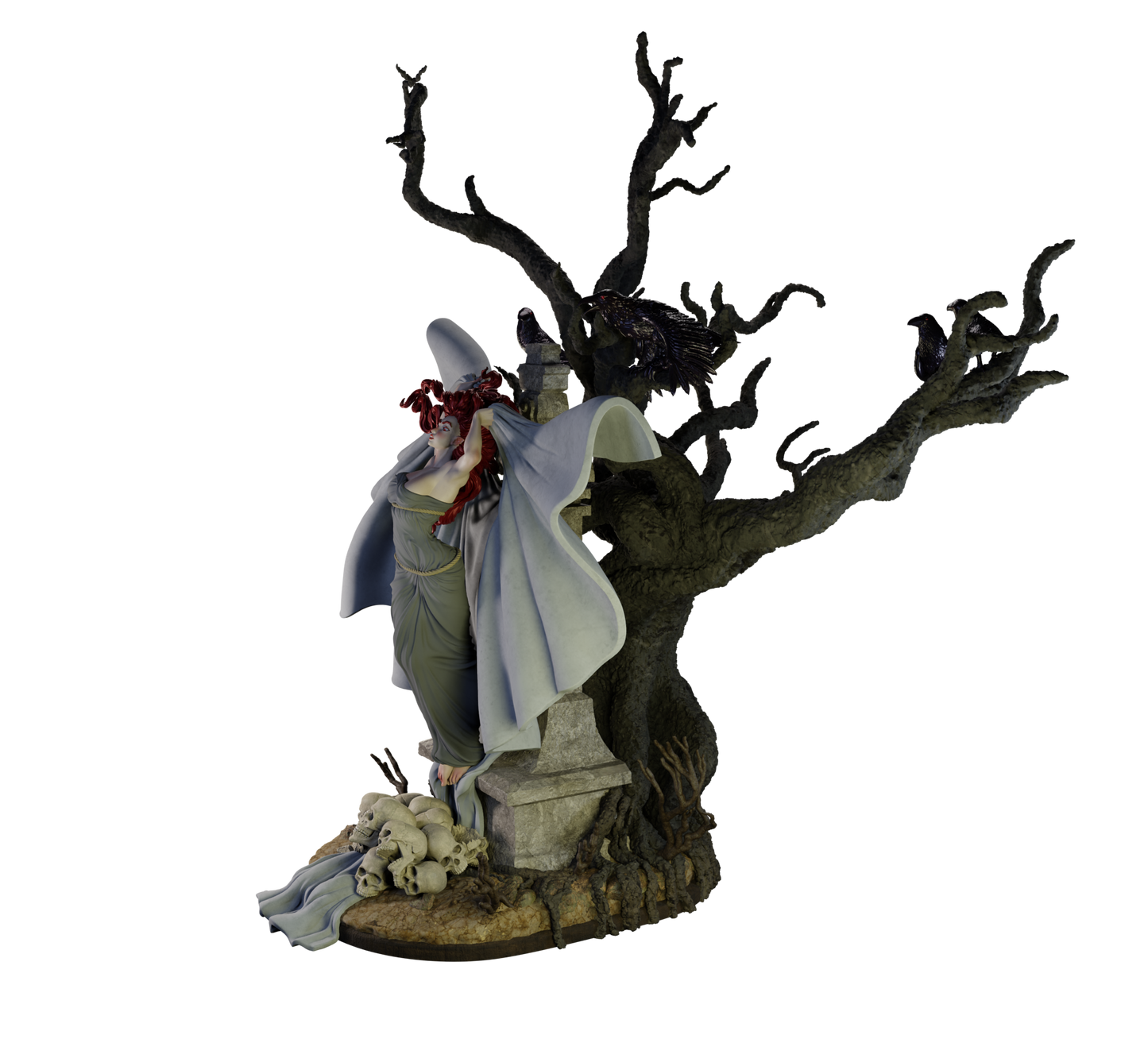 Alain Viesca - Vampire (Lure) - 32/75/120mm Figure/Diorama - Helios3DPrinting