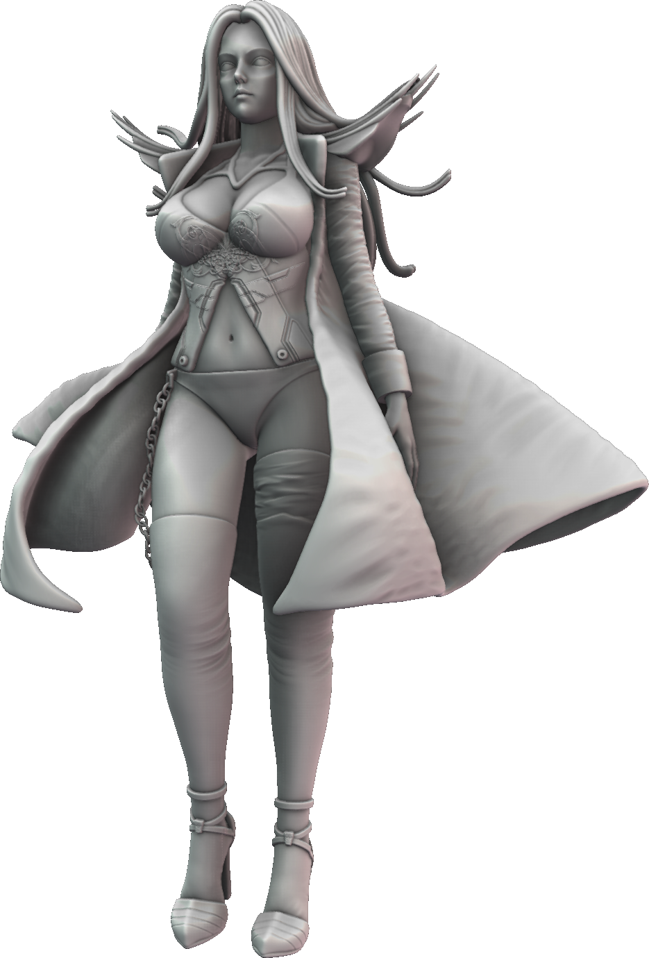 Tatiana Klein - Curvaceous Resin #1 - Vampire - 75/200mm Pin Up/Figure/Model/Diorama