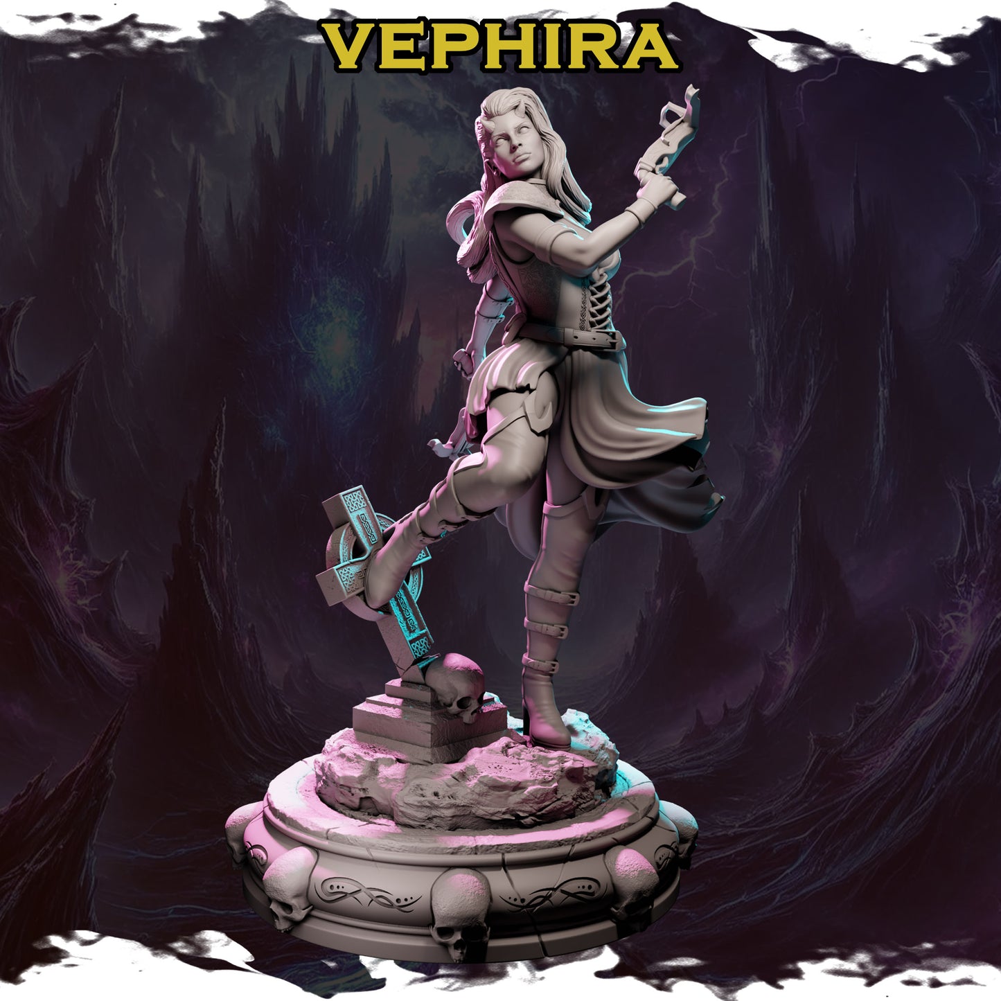 Gilmore Studio - Ladies of Chaos #3 - Vephira - 75mm Pin Up/Figure/Model/Diorama