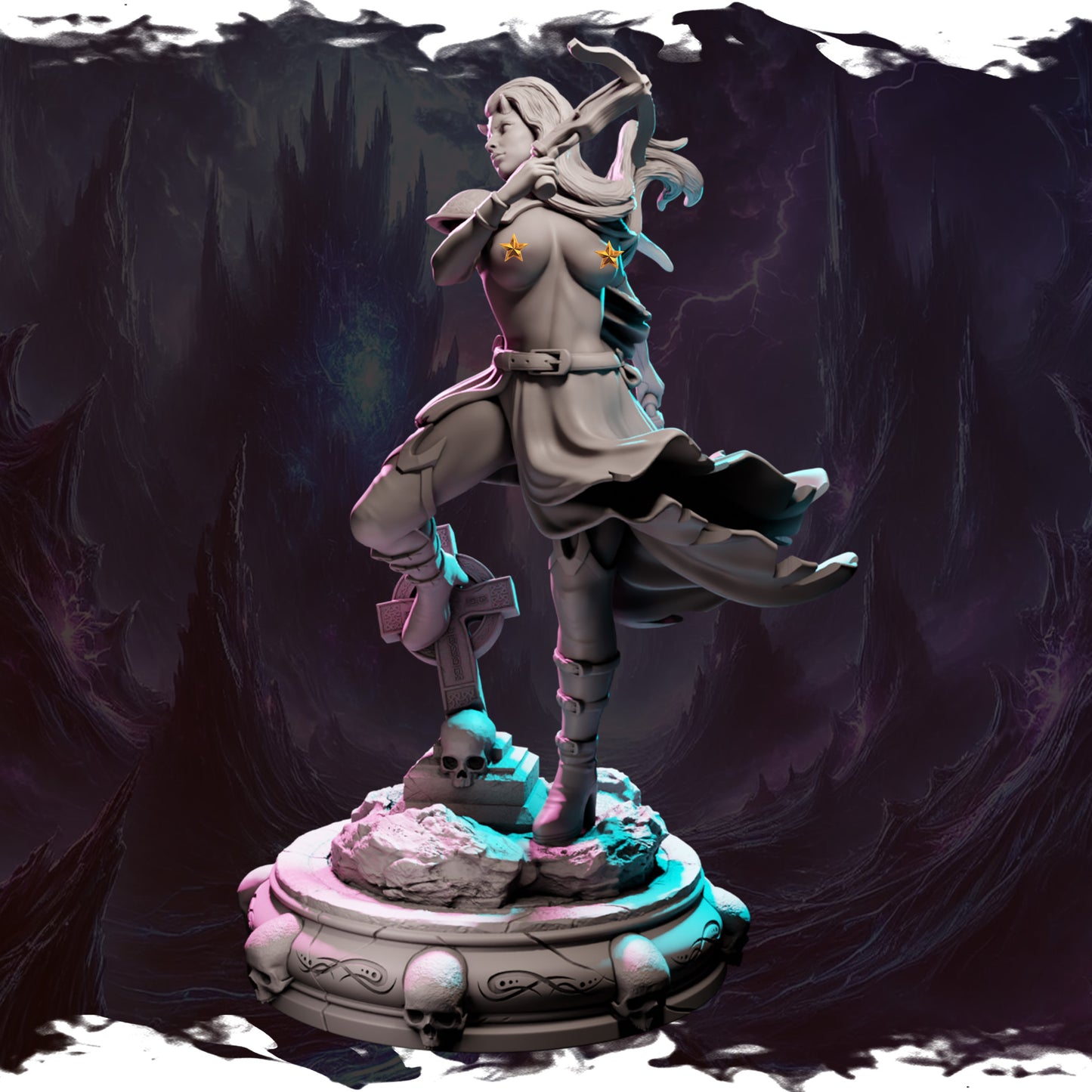 Gilmore Studio - Ladies of Chaos #3 - Vephira - 75mm Pin Up/Figure/Model/Diorama