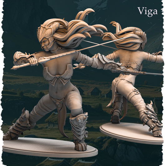 Alexa - Ragnarok’s Heroines - Viga - 75/120mm Pin Up/Figure/Model/Diorama