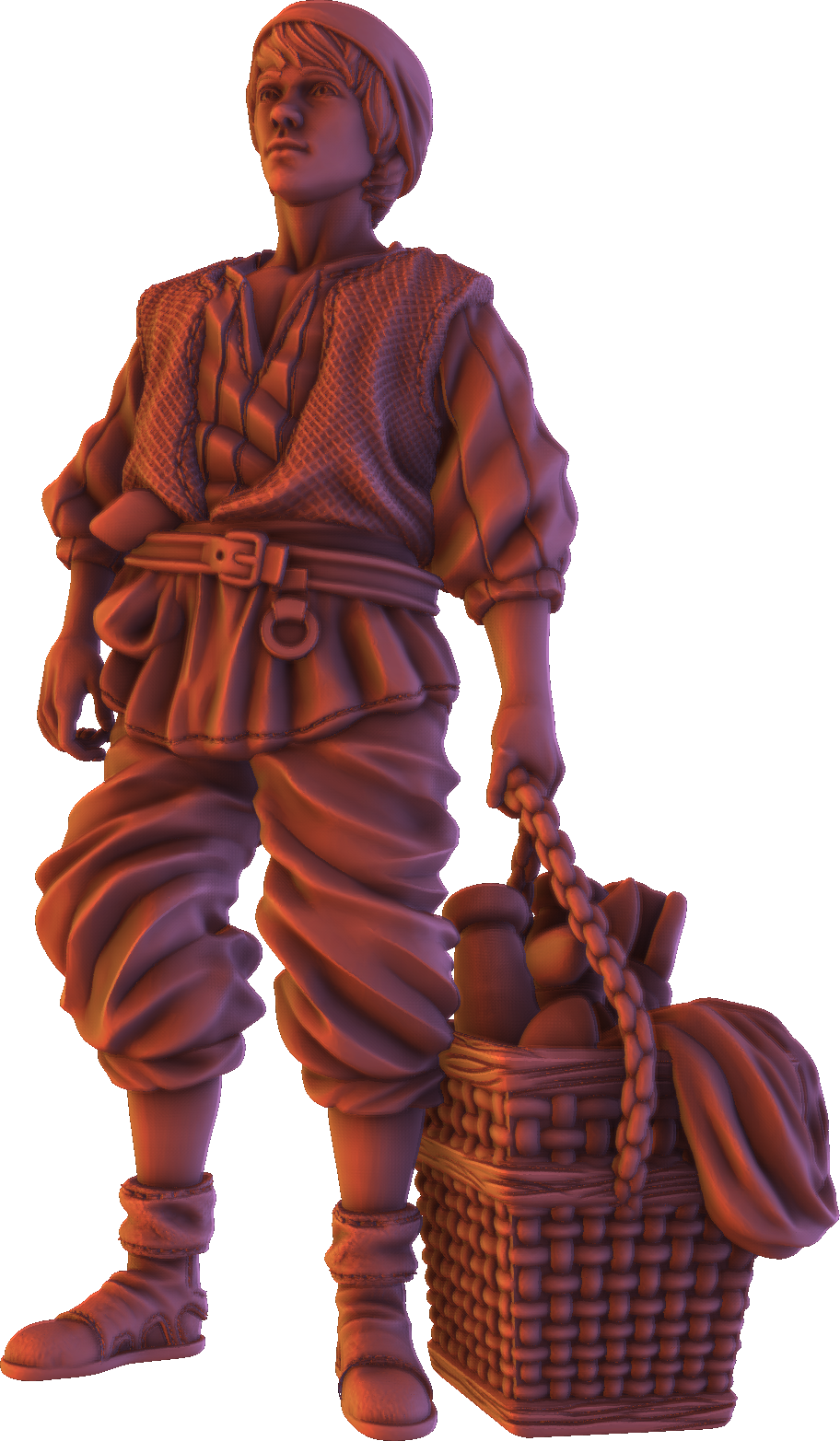 Forged Path - Willowbrook Village - Vendor Male - DnD/TTRPG Figure/Miniature