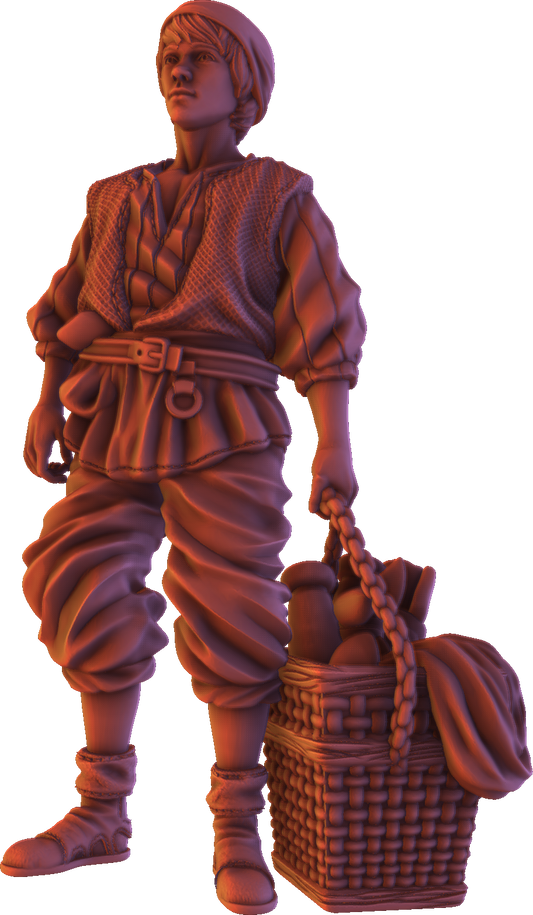 Forged Path - Willowbrook Village - Vendor Male - DnD/TTRPG Figure/Miniature