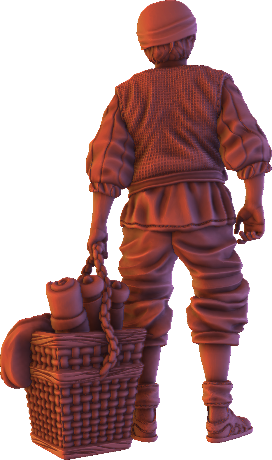 Forged Path - Willowbrook Village - Vendor Male - DnD/TTRPG Figure/Miniature