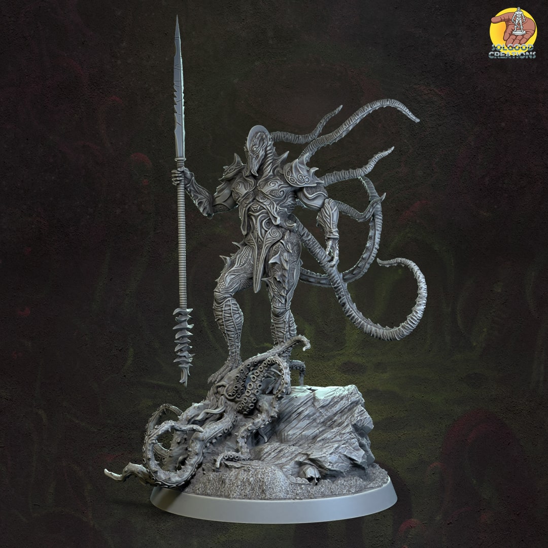 Solgoodcreations - Rise of the Dracothilid - Nightmare Slayer #1 - DnD/TTRPG Figure/Miniature