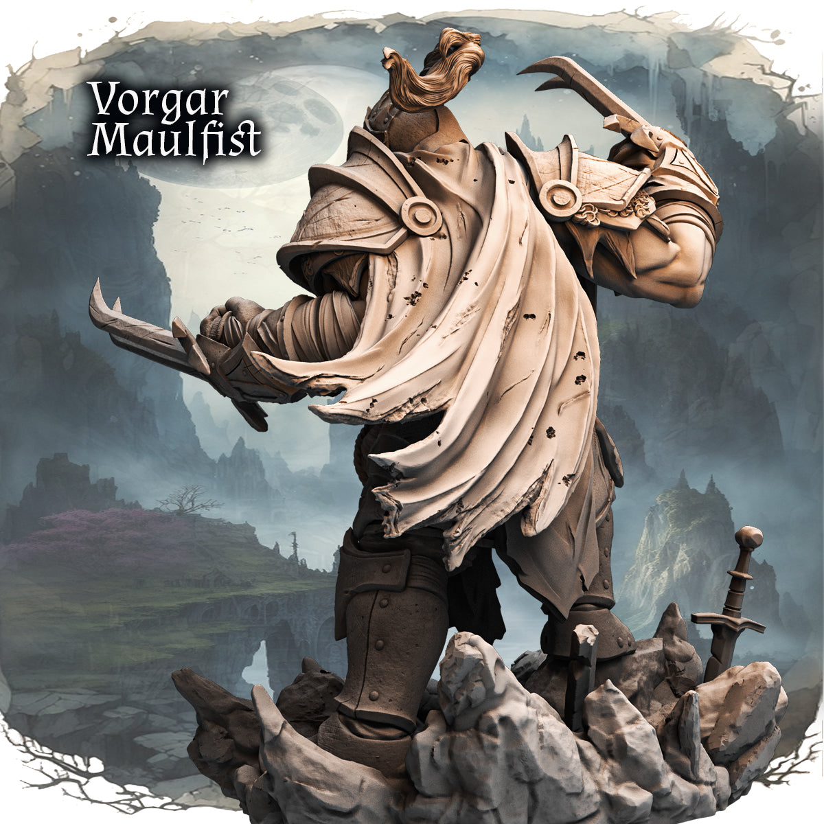 Haito - Legendary Heros 2 - Vorgar Maulfist - 180mm Pin Up/Figure/Model/Diorama