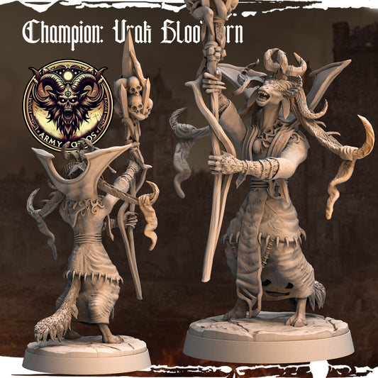 Monolith Arts - Beasts - Vrak Bloodhorn - DnD/TTRPG Figure/Miniature