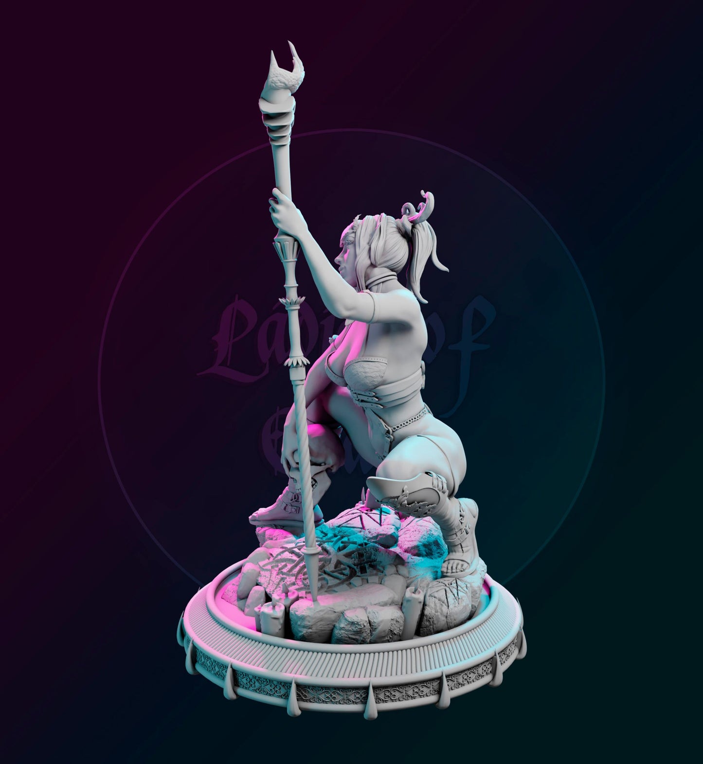 Gilmore Studio - Chaos Ladies #1 - Vrylith - 75mm Pin Up/Figure/Model/Diorama