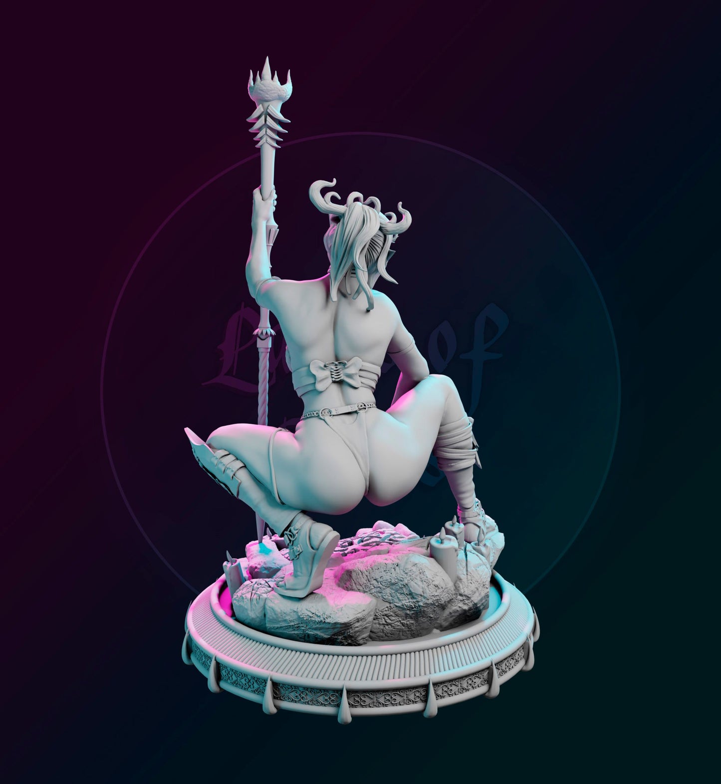 Gilmore Studio - Chaos Ladies #1 - Vrylith - 75mm Pin Up/Figure/Model/Diorama