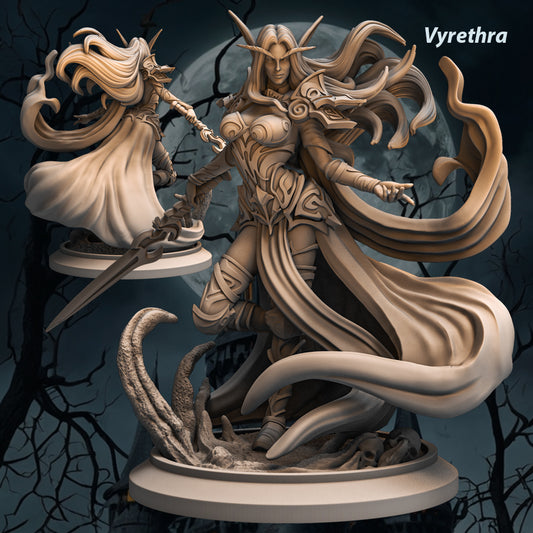 Print Fantasy - Heroes of Eldengaard 3 - Vyrethra - 75mm Pin Up/Figure/Model/Diorama