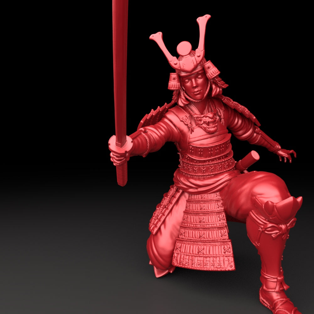 Brayan Nafarrate - Bestiary #5 - Samurai #2 - DnD/TTRPG Figure/Miniature