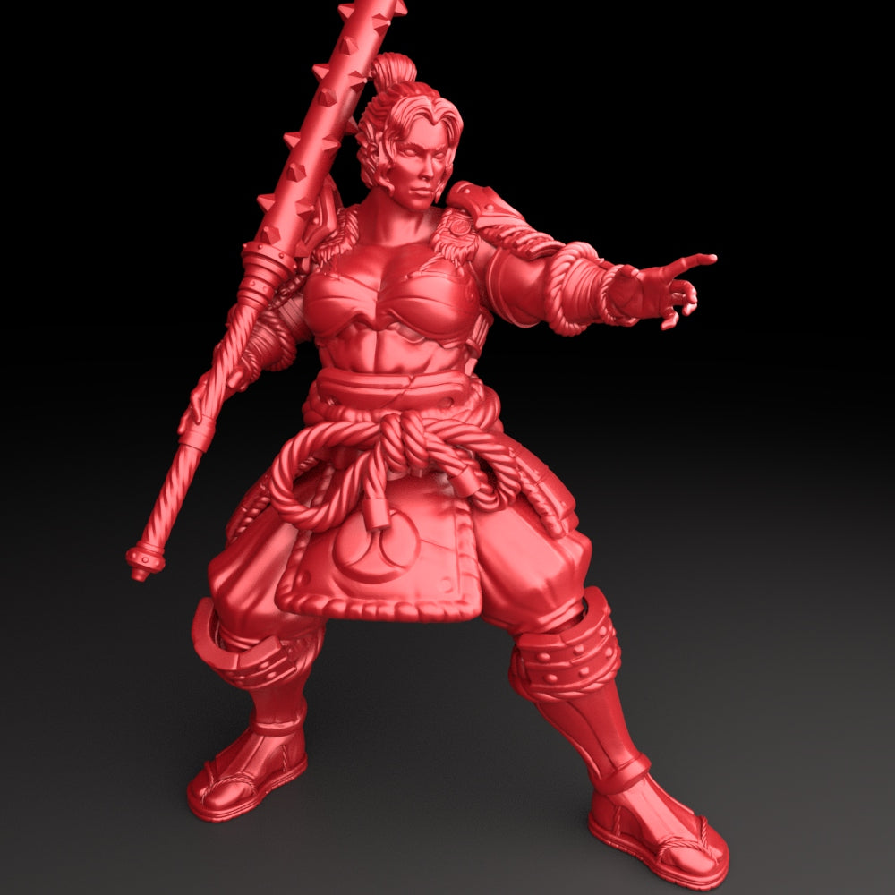 Brayan Nafarrate - Bestiary #5 - Samurai Raider #1 - DnD/TTRPG Figure/Miniature