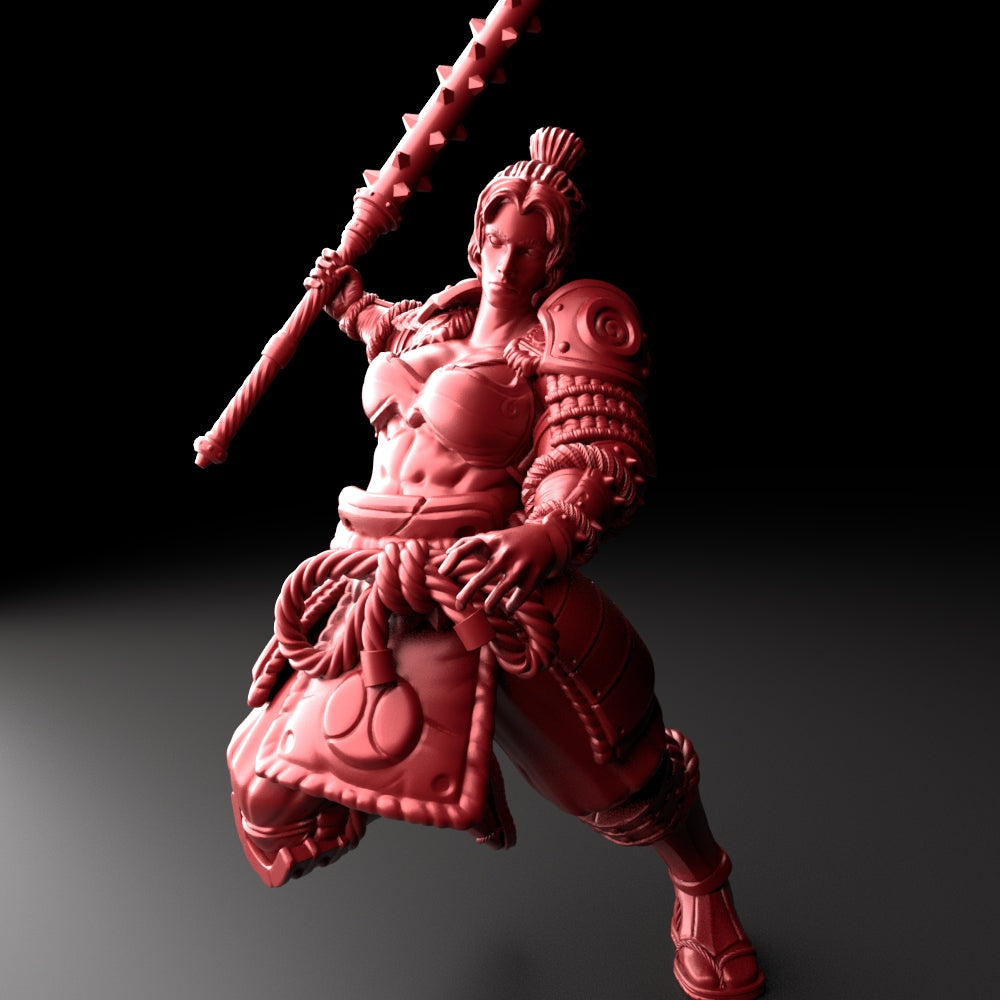 Brayan Nafarrate - Bestiary #5 - Samurai Raider #3 - DnD/TTRPG Figure/Miniature