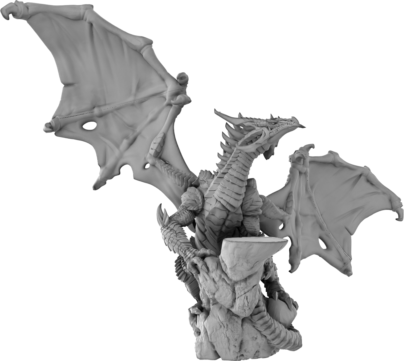 Brayan Nafarrate - Fafnir Dragon - DnD/TTRPG Figure/Miniature
