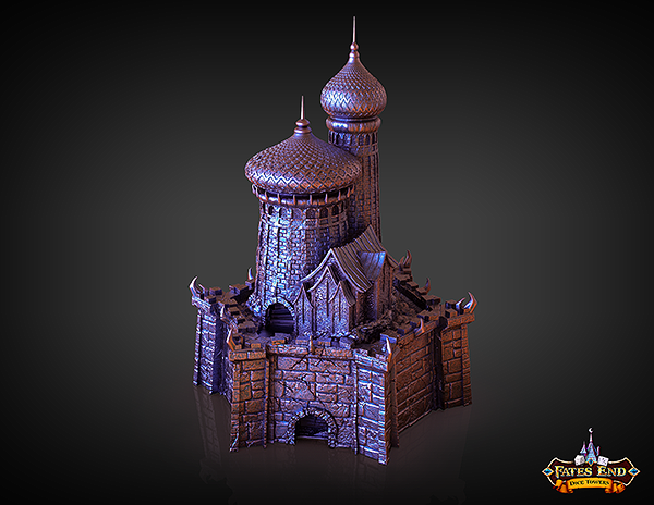 FatesEnd - Weis Hickman Dice Tower - DnD/TTRPG/Roleplaying/Wargames