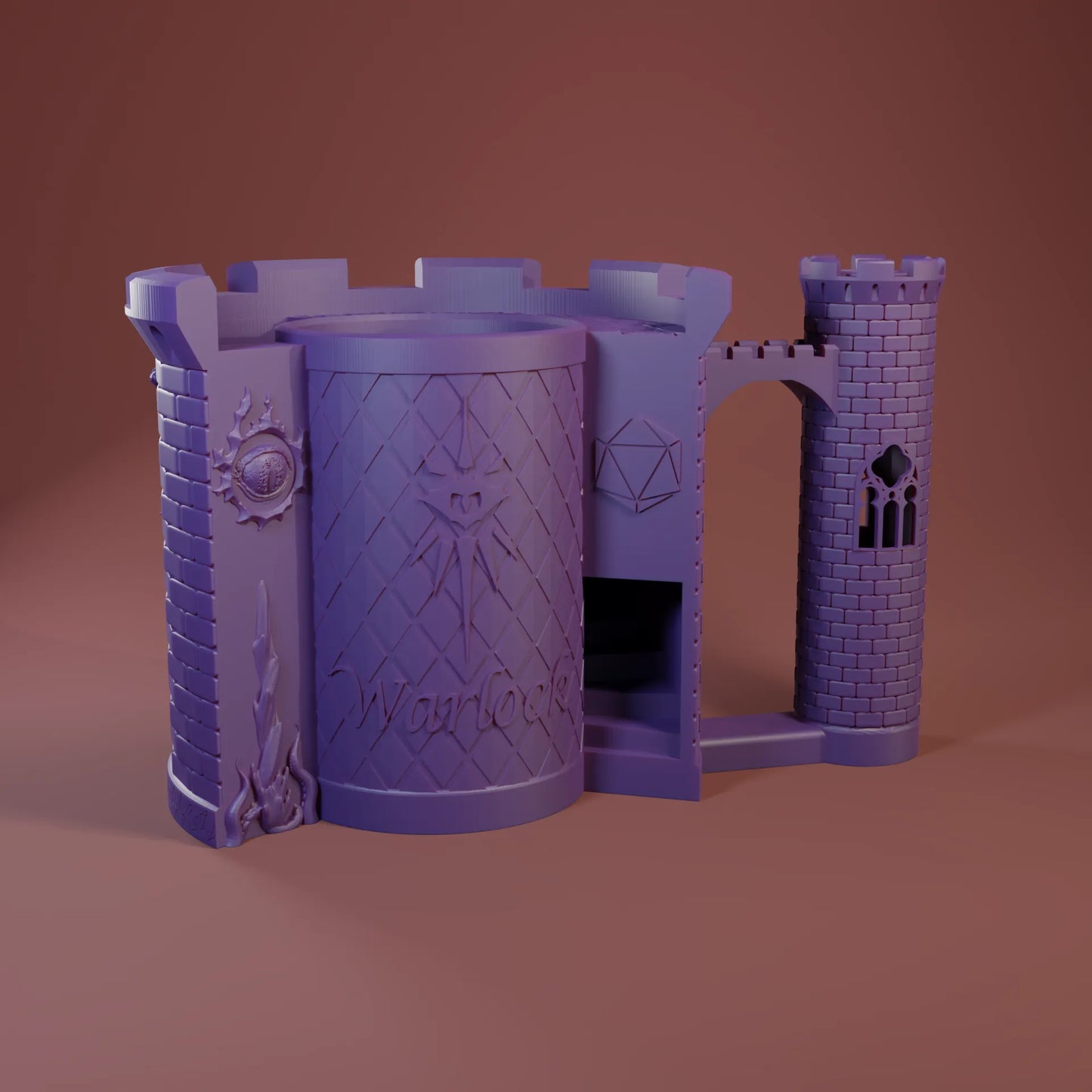 Jacob & Kira - Can-Holding Dice Towers - Warlock