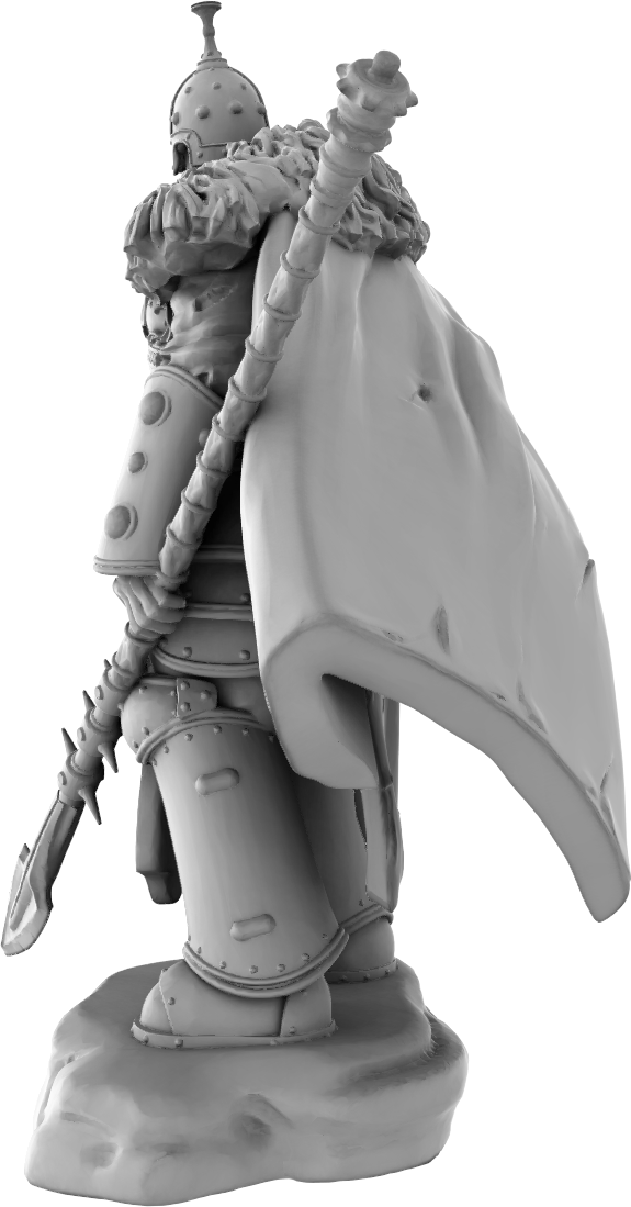 Z Kino - Undead Knight #1 - DnD/Pathfinder/TTRPG Figure Miniature