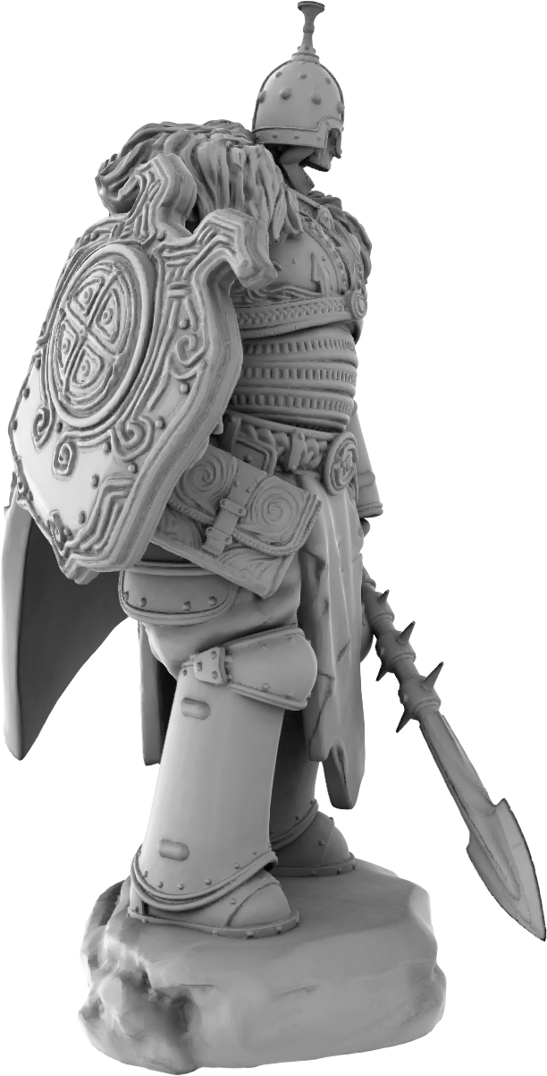 Z Kino - Undead Knight #1 - DnD/Pathfinder/TTRPG Figure Miniature