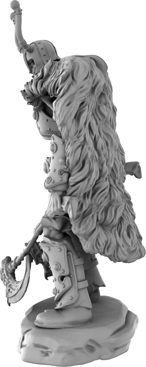 Z Kino - Undead Knight #2 - DnD/Pathfinder/TTRPG Figure Miniature