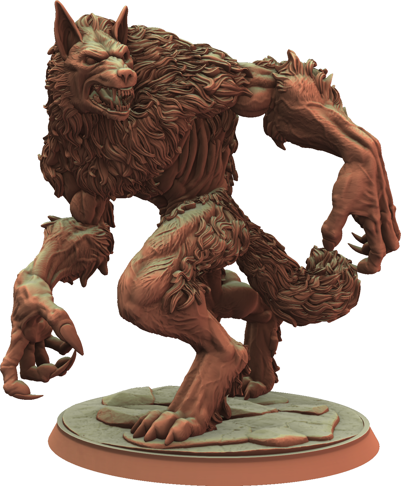 Cosmondo - Werewolf - 75mm Pin Up/Figure/Model/Diorama