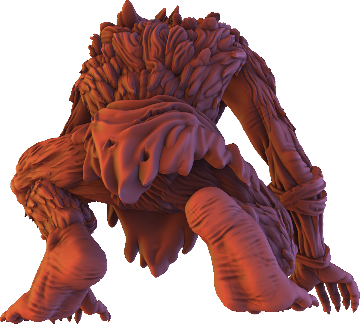 Forged Path - Willowbrook Underworld - Werewolf - DnD/TTRPG Figure/Miniature