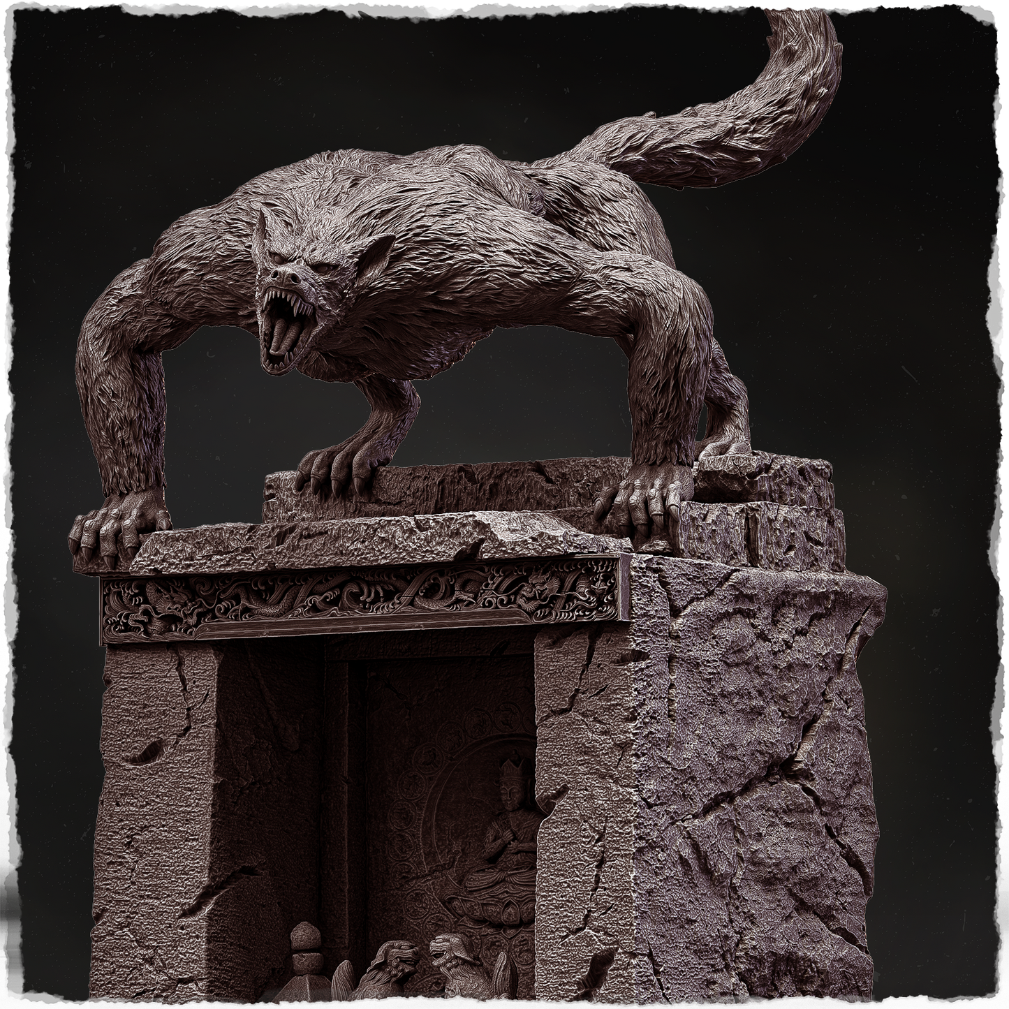 Evox Arts - World Dragons #4 - Lang Yao - DnD/TTRPG Figure/Miniature