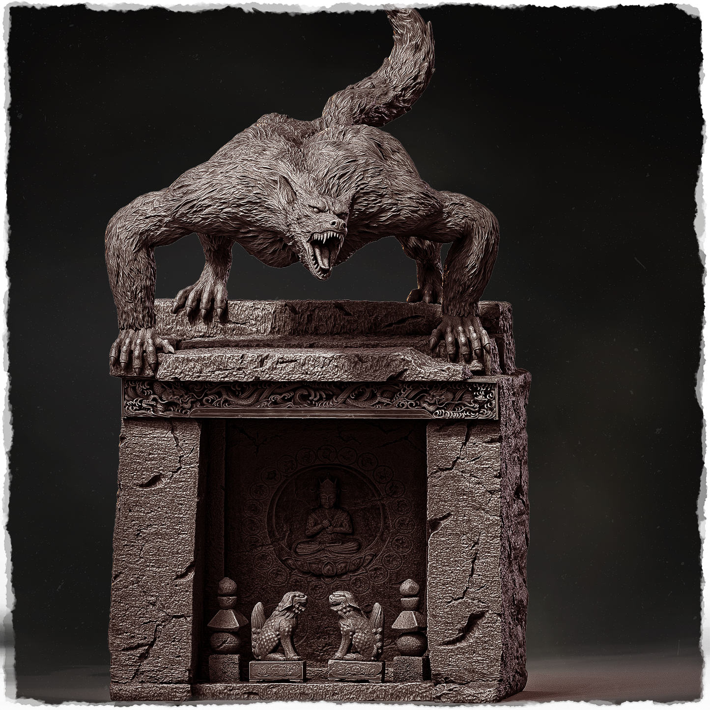 Evox Arts - World Dragons #4 - Lang Yao - DnD/TTRPG Figure/Miniature