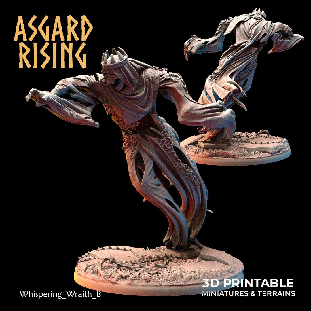 Asgard Rising - Underdark - Whispering Wraith - DnD/TTRPG Figure/Miniature