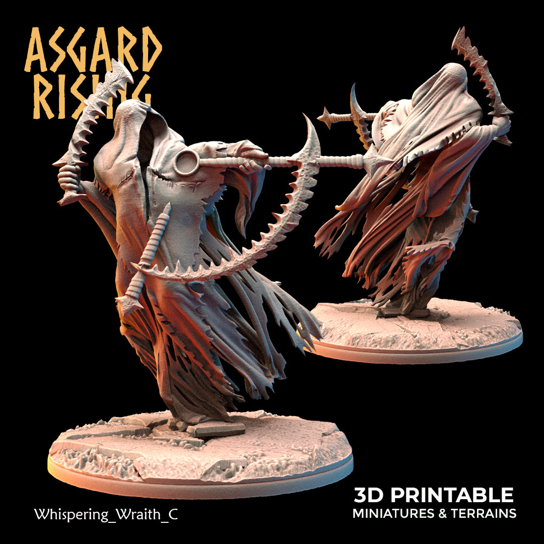 Asgard Rising - Underdark - Whispering Wraith - DnD/TTRPG Figure/Miniature