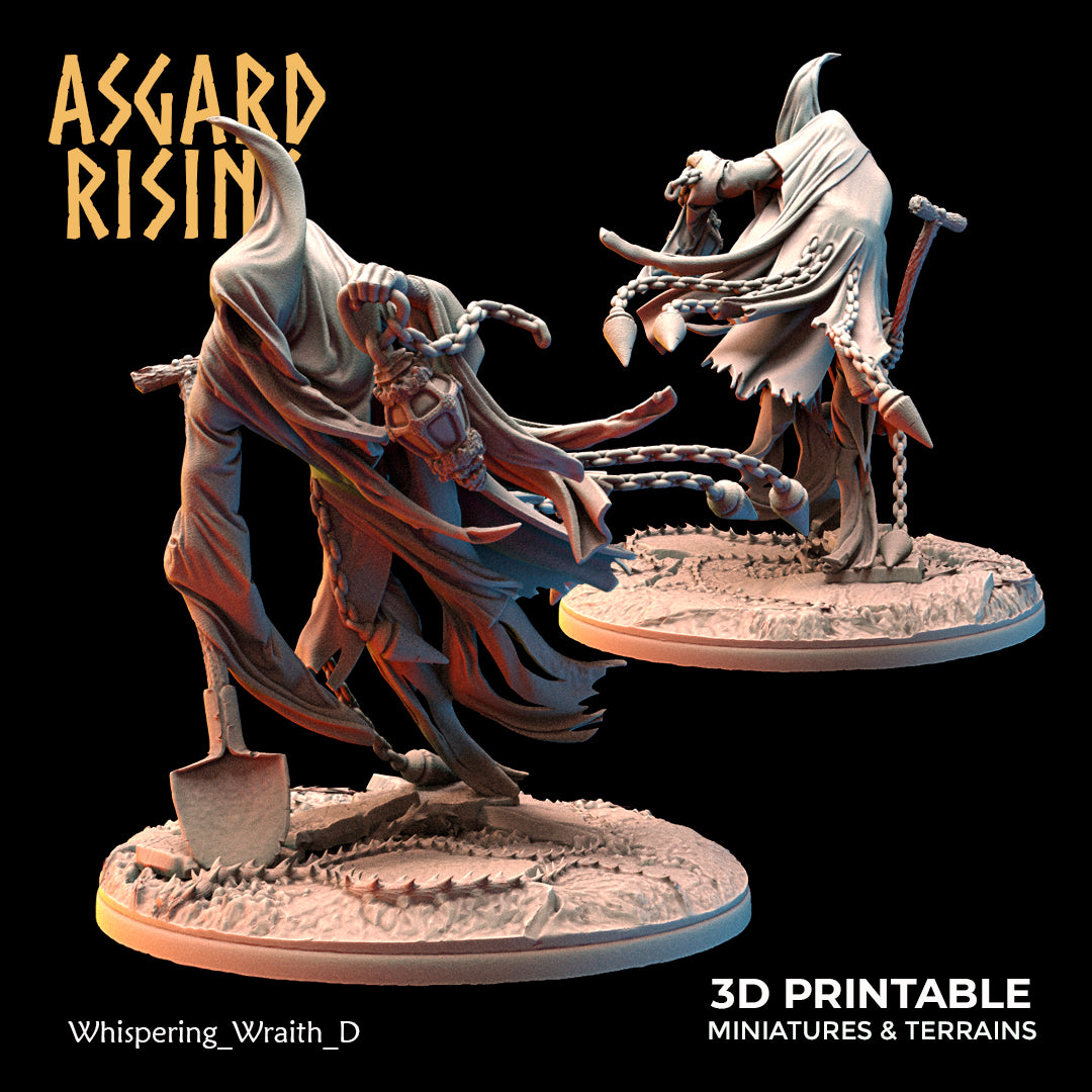 Asgard Rising - Underdark - Whispering Wraith - DnD/TTRPG Figure/Miniature