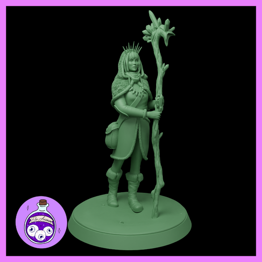 Ella's Arcanum - Wild Hunt - Eladrin Elf Winter - DnD/Pathfinder/TTRPG