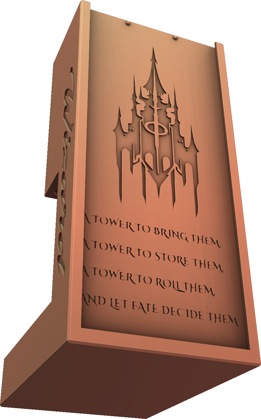 Wayfarers Workshop - Fighter Dice Tower - DnD/TTRPG/Roleplaying/Wargames