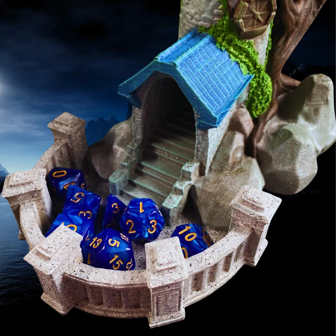 ASiA - Wizard Dice Tower - DnD/TTRPG/Roleplaying/Wargames