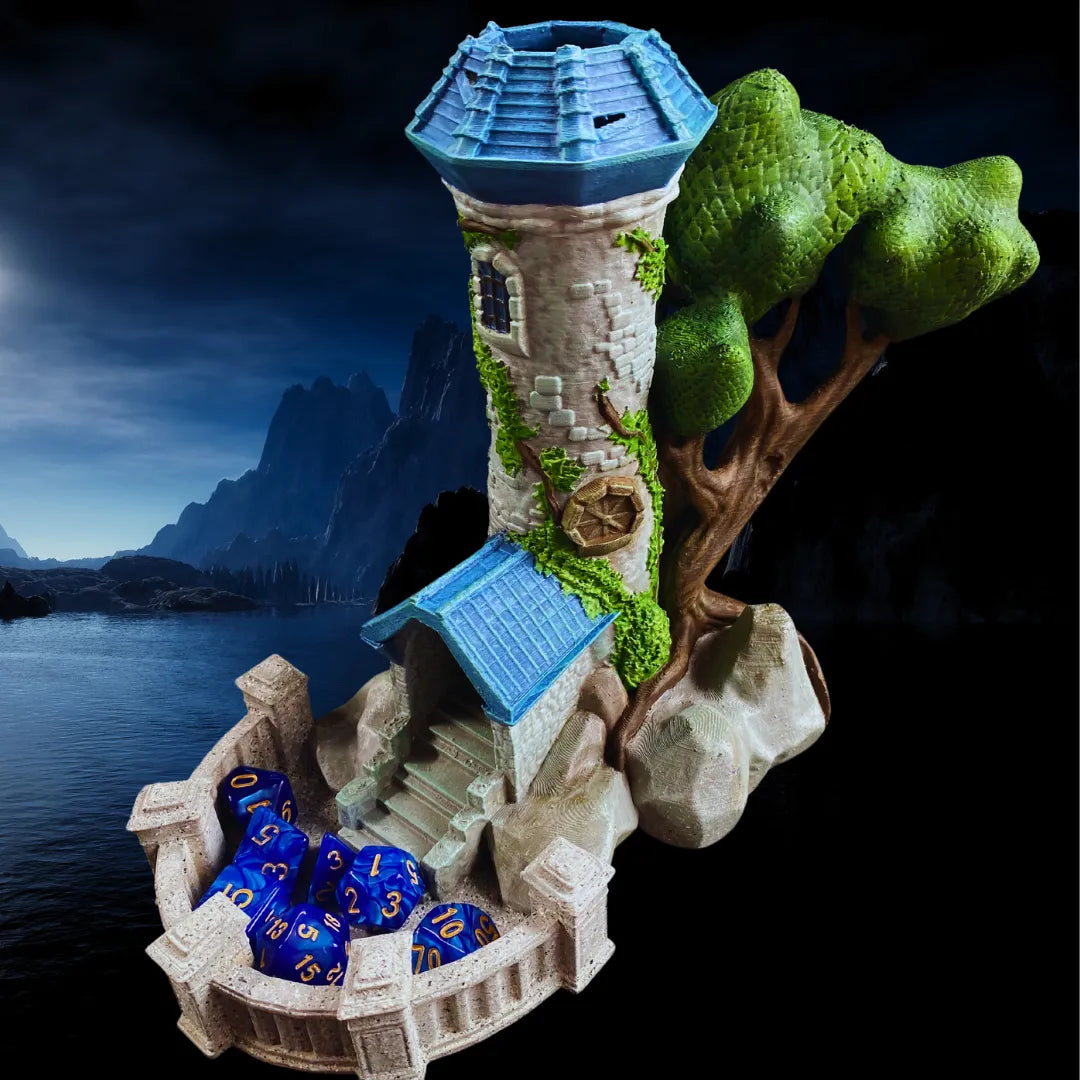 ASiA - Wizard Dice Tower - DnD/TTRPG/Roleplaying/Wargames