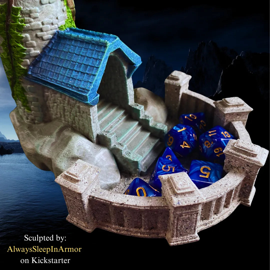 ASiA - Wizard Dice Tower - DnD/TTRPG/Roleplaying/Wargames