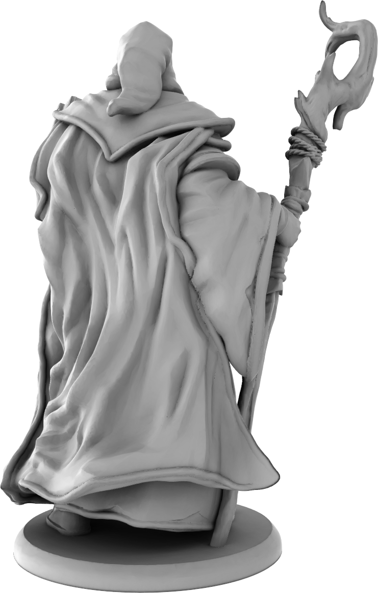 Z Kino - Wizard - 75mm Pin Up/Figure/Model/Diorama