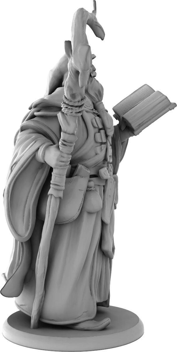 Z Kino - Wizard - 75mm Pin Up/Figure/Model/Diorama