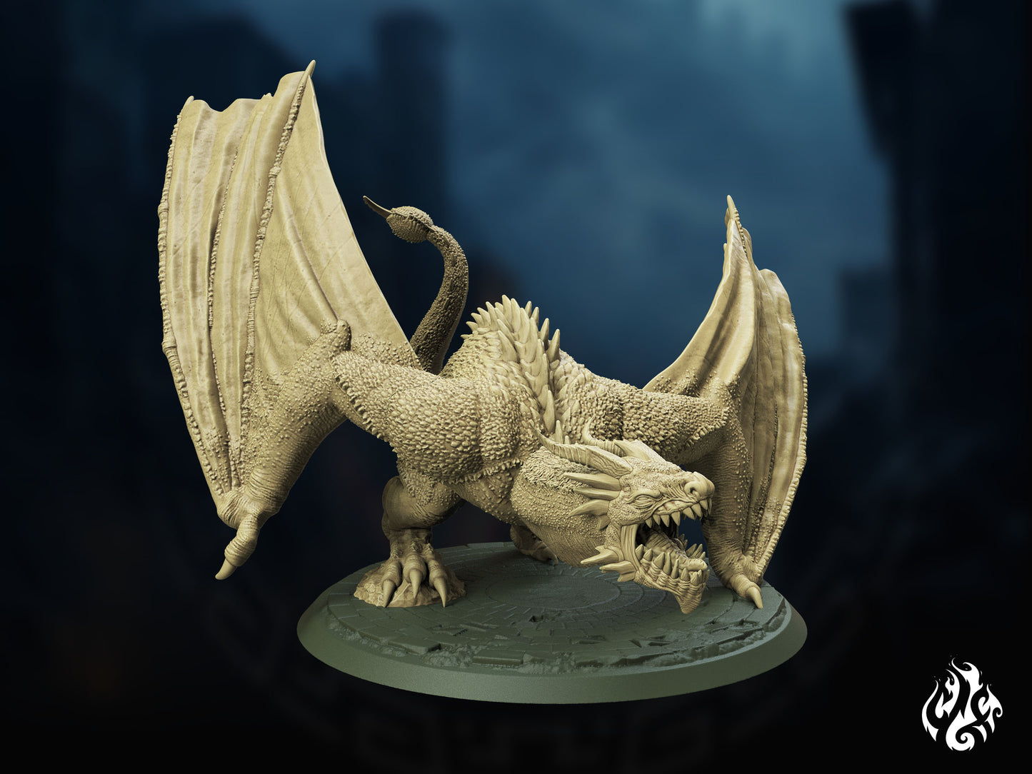 Crippled God Foundry - Wyvern - DnD/TTRPG Figure/Miniature