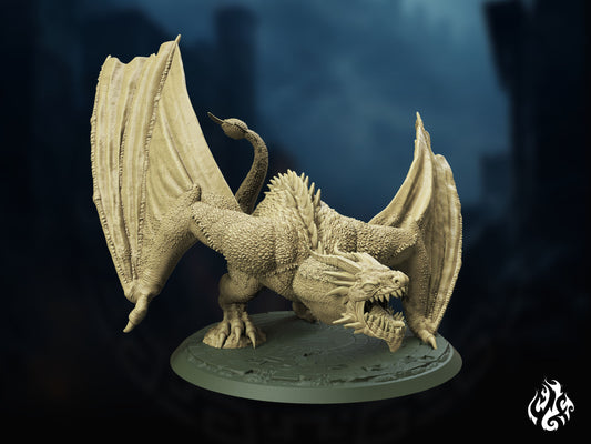 Crippled God Foundry - Wyvern - DnD/TTRPG Figure/Miniature