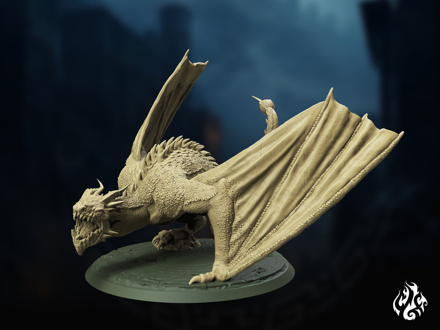 Crippled God Foundry - Wyvern - DnD/TTRPG Figure/Miniature