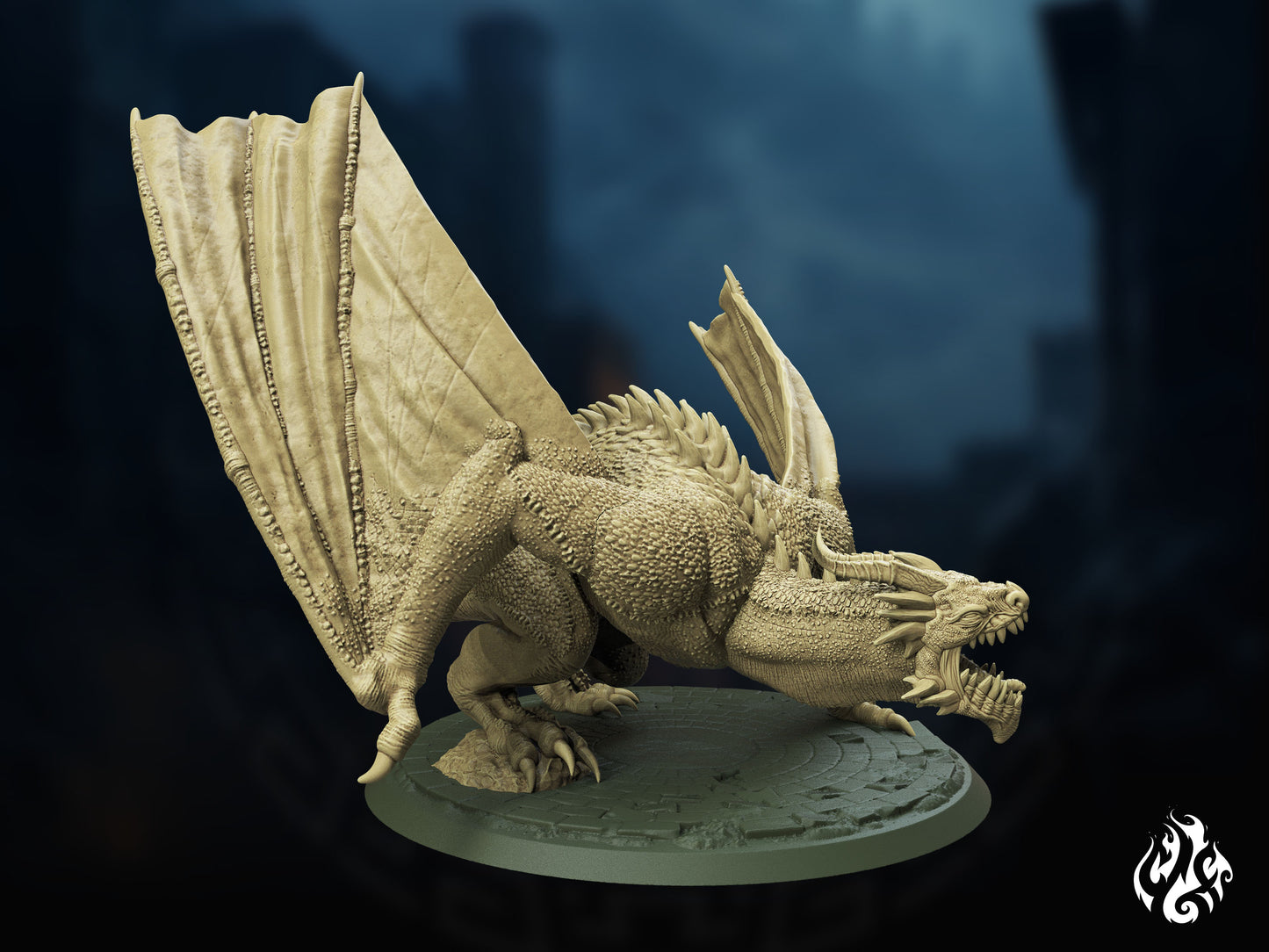 Crippled God Foundry - Wyvern - DnD/TTRPG Figure/Miniature