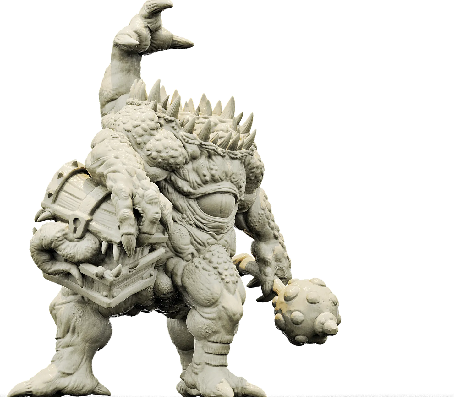 Brayan Nafarrate - Bestiary #4 - Xorn #1 - DnD/TTRPG Figure/Miniature