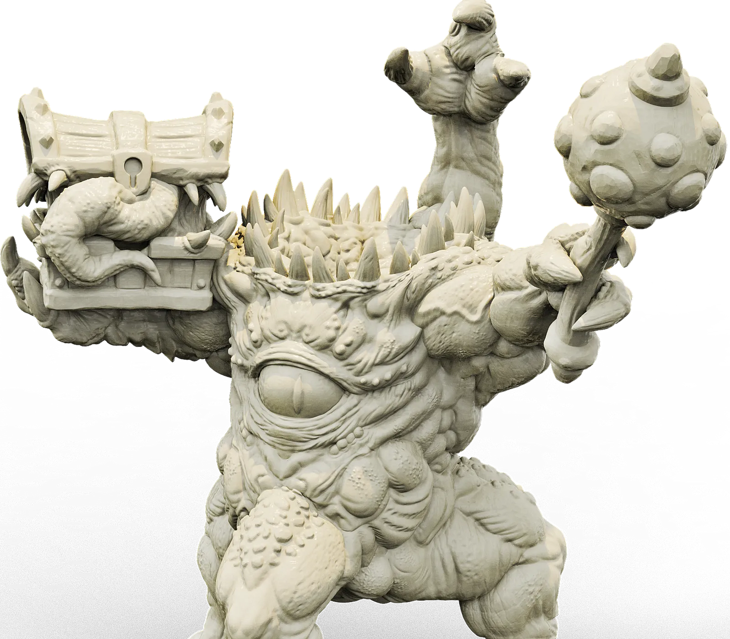 Brayan Nafarrate - Bestiary #4 - Xorn #2 - DnD/TTRPG Figure/Miniature