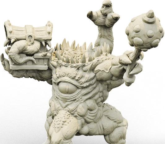 Brayan Nafarrate - Bestiary #4 - Xorn #2 - DnD/TTRPG Figure/Miniature