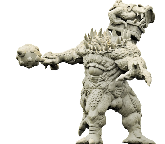 Brayan Nafarrate - Bestiary #4 - Xorn #3 - DnD/TTRPG Figure/Miniature