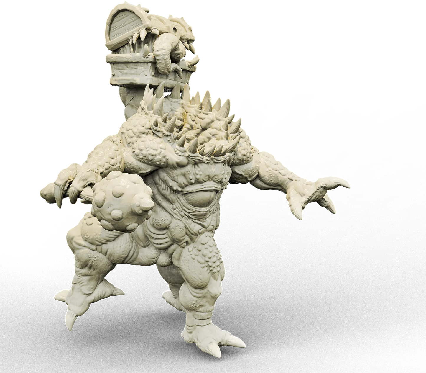 Brayan Nafarrate - Bestiary #4 - Xorn #3 - DnD/TTRPG Figure/Miniature