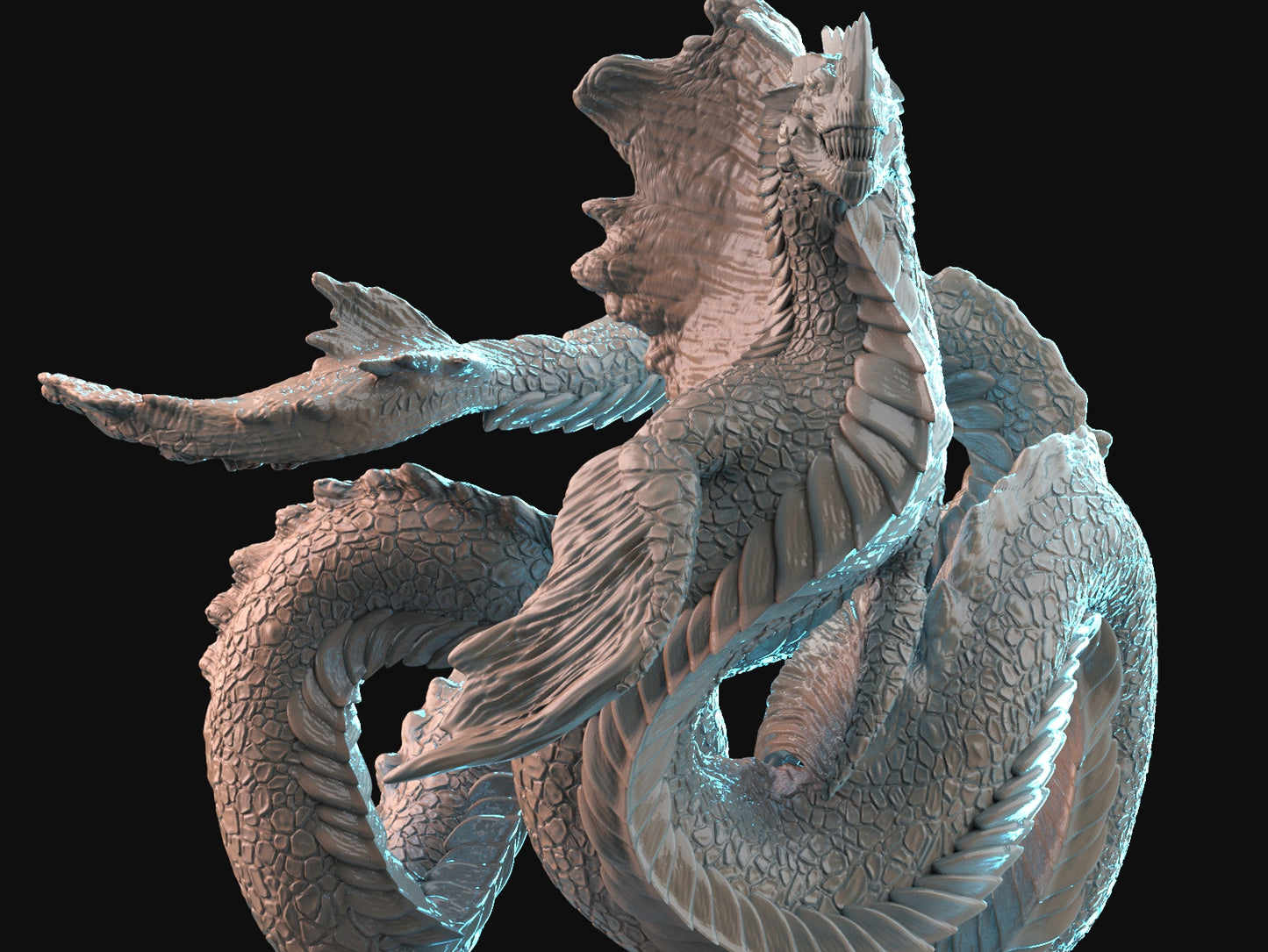 Brayan Nafarrate - Bestiary #1 - Leviathan - DnD/TTRPG Figure/Miniature