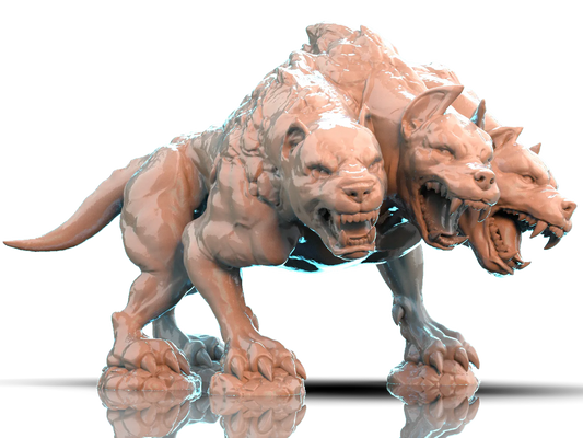 Brayan Nafarrate - Bestiary #1 - Cerberus - DnD/TTRPG Figure/Miniature